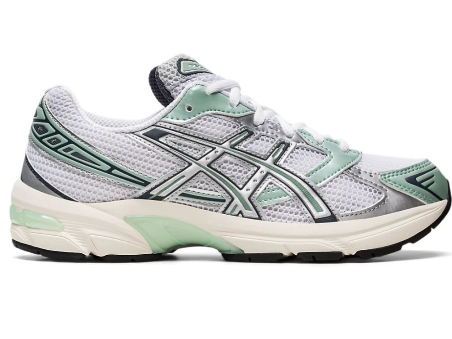 ASICS GEL-1130 Unisex Running Shoes in White/Pure Silver - Cushioned Comfort for Men & Women