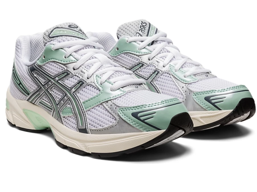 ASICS GEL-1130 Unisex Running Shoes in White/Pure Silver - Cushioned Comfort for Men & Women