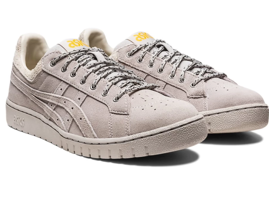 ASICS GEL-PTG Unisex Sneakers in Oyster Grey - Cushioned Support Running Shoes