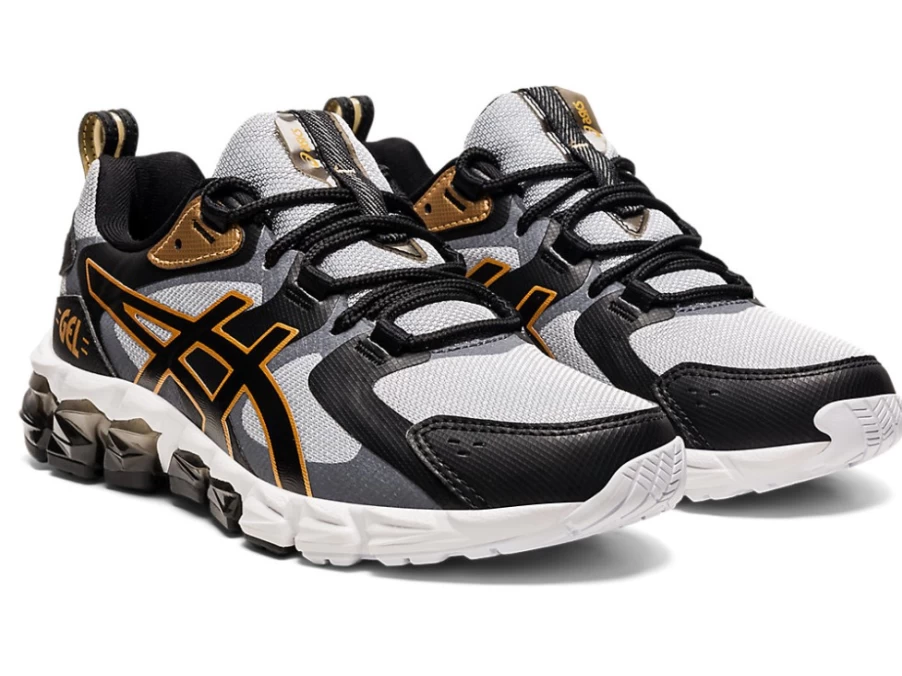 ASICS GEL-QUANTUM 180 6 Kids' Running Shoes - Piedmont Grey/Black