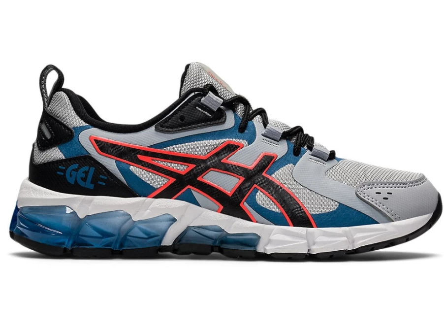 ASICS GEL-QUANTUM 180 6 Kids' Running Shoes - Glacier Grey/Black - Grade School Sneakers