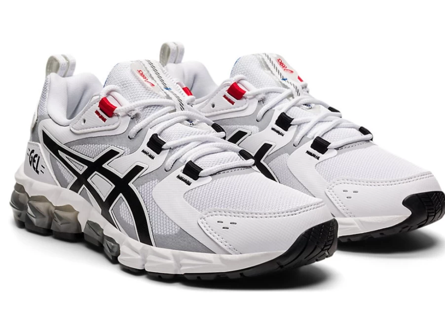 ASICS GEL-QUANTUM 180 6 Kids' Running Shoes - White/Black