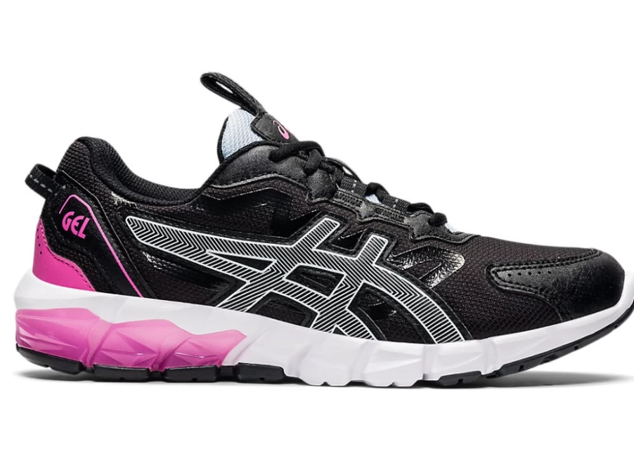 ASICS GEL-QUANTUM 90 3 Kids' Running Shoes - Black/Soft Sky - Grade School Sneakers