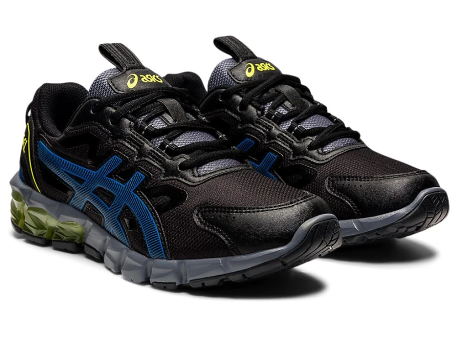 ASICS GEL-QUANTUM 90 3 Kids' Running Shoes - Black/Lake Drive - Grade School Sneakers