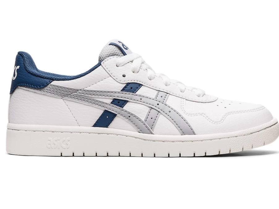 ASICS Kids' School Shoes - White/Piedmont Grey - S Grade Comfort & Style