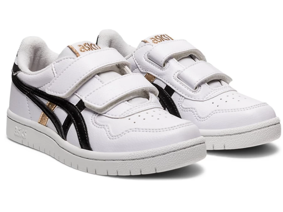 ASICS Kids' Preschool Shoes - White/Black - Japan S Pre-School Collection