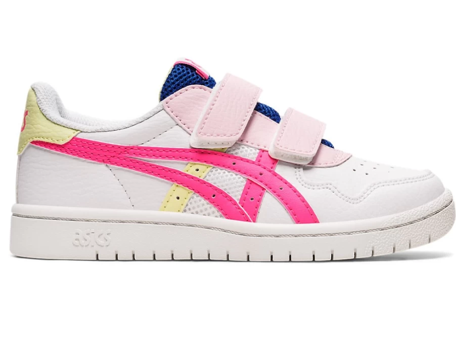 ASICS Kids' Preschool Shoes - White & Hot Pink Running Sneakers for Toddlers