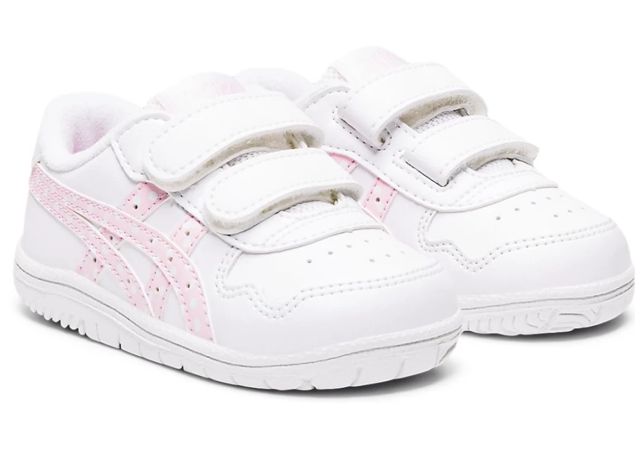 ASICS Kids' Toddler Shoes - White/Cotton Candy - Japan S Size