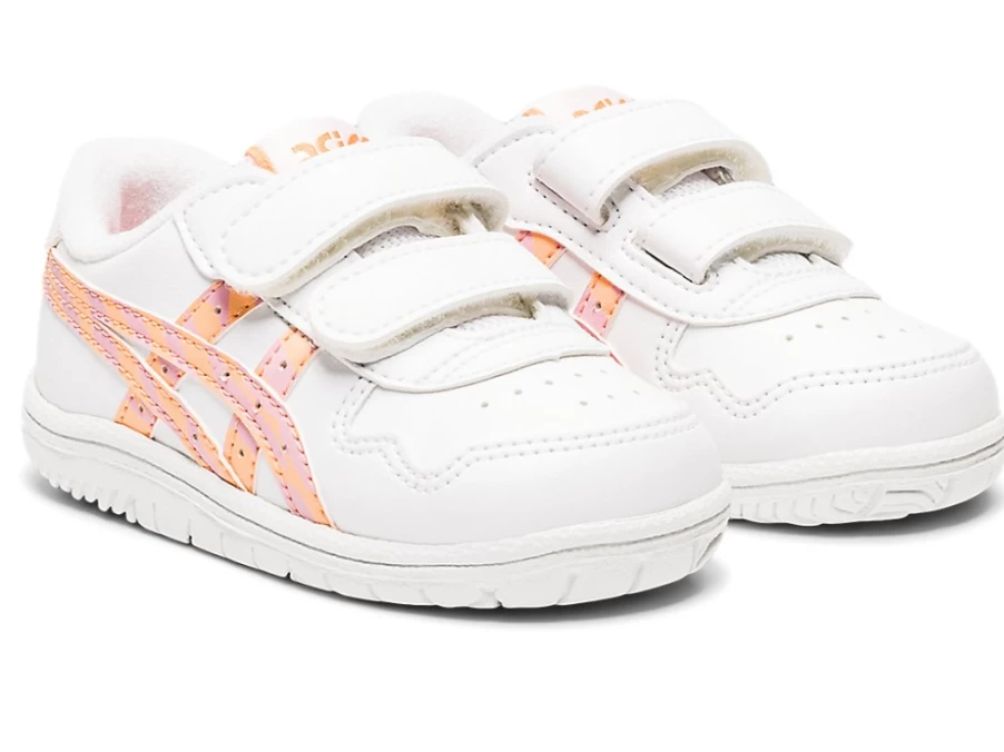 ASICS Kids' Toddler Shoes - White/Summer Dune - Japan S Size