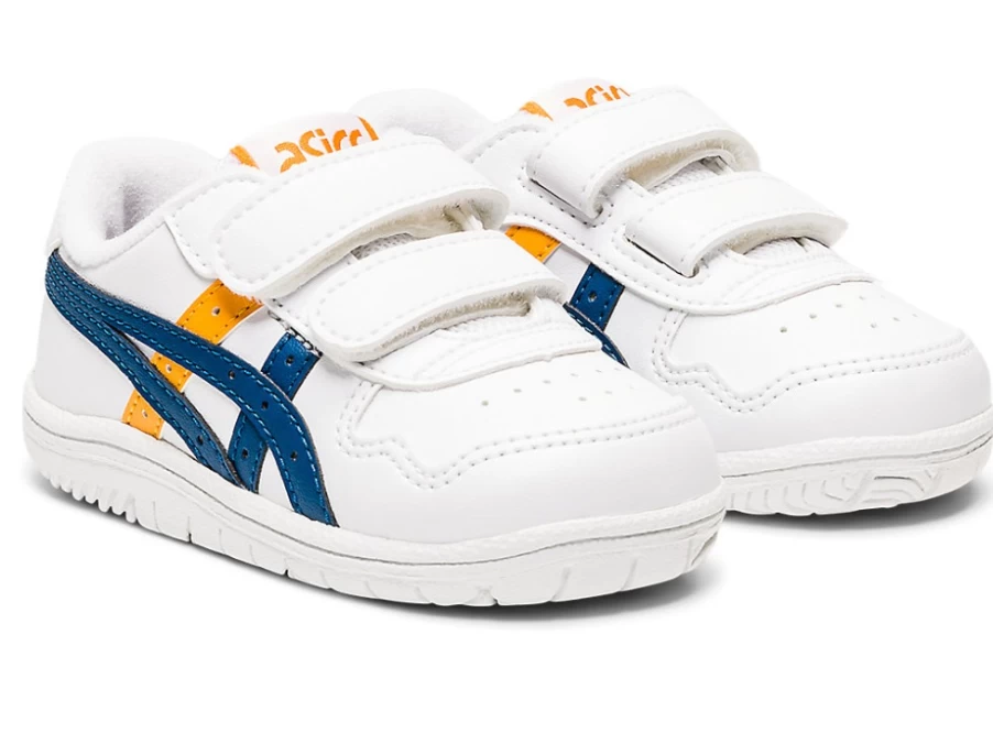 ASICS Kids' Toddler Shoes - White/Light Indigo - Japan S Size