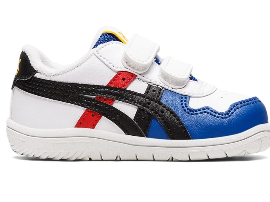 ASICS Kids' Toddler Shoes - White/Black - Japan S Size for Toddlers
