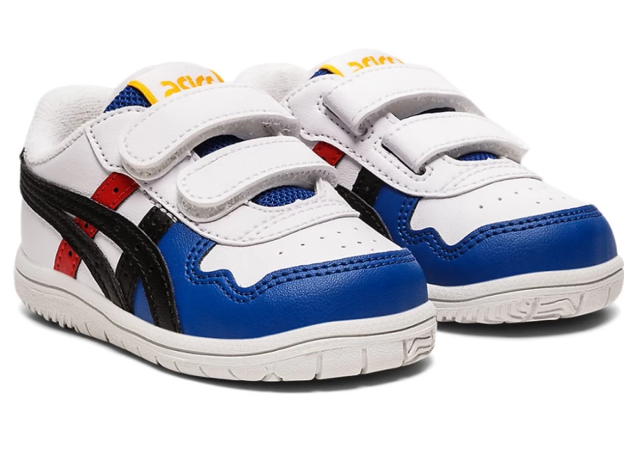 ASICS Kids' Toddler Shoes - White/Black - Japan S Size for Toddlers