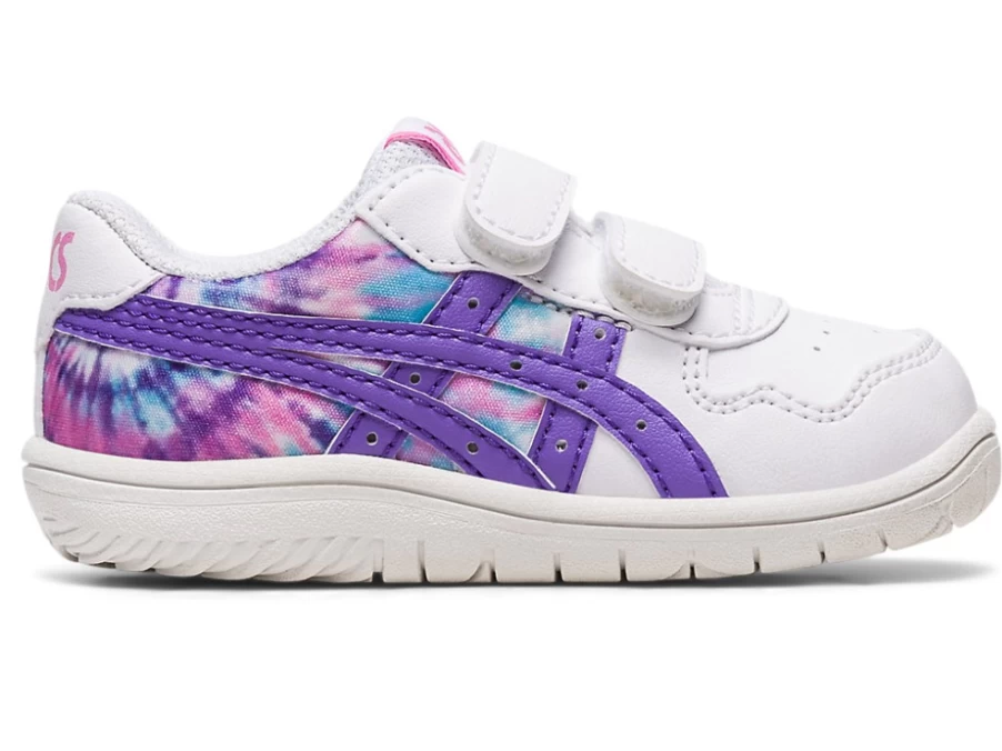ASICS Kids' Toddler Shoes - White/Amethyst - Japan S Size for Toddlers