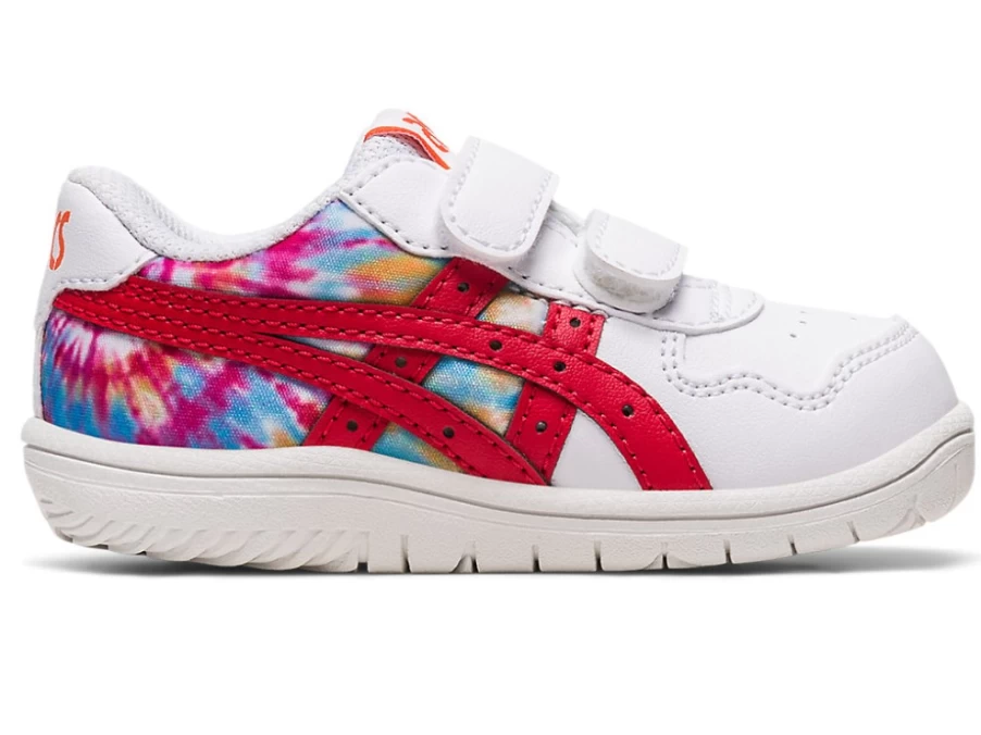 ASICS Kids' Toddler Shoes - White/Classic Red - Japan S Size