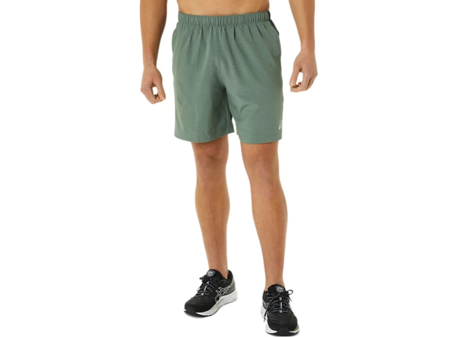 ASICS Men's 7-Inch PR LYTE Short - Lichen Green Print/French Blue Running Athletic Shorts
