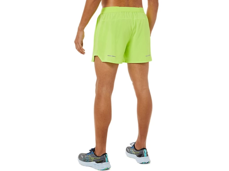 ASICS Men's Hazard Green Road Running 5-Inch Shorts