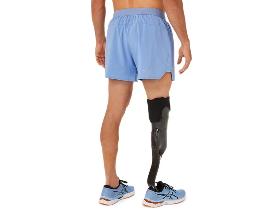 ASICS Men's Road 5-Inch Short - Blue Harmony Running Shorts for Men