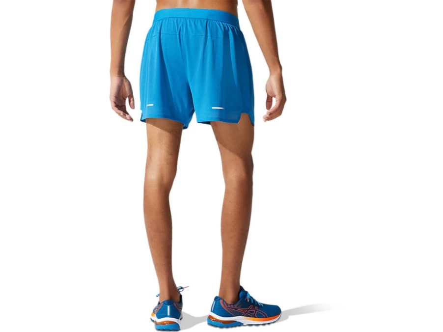 ASICS Men's Reborn Blue/French Blue Ventilate 2-in-1 5-Inch Running Shorts