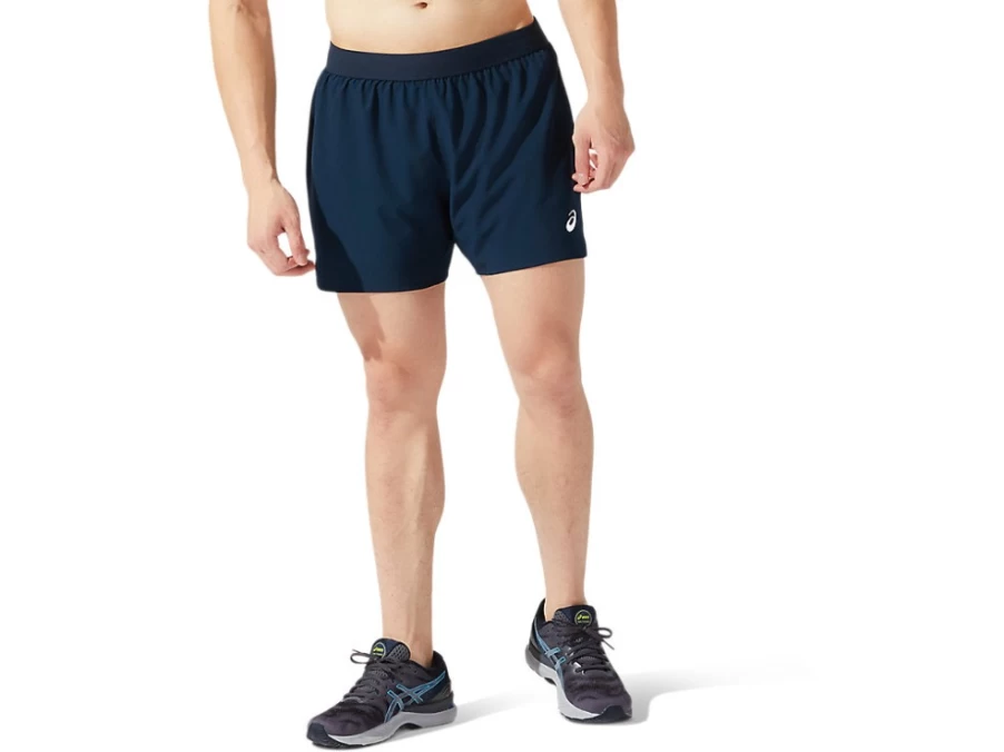ASICS Men's French Blue Road 2-N-1 5-Inch Running Shorts