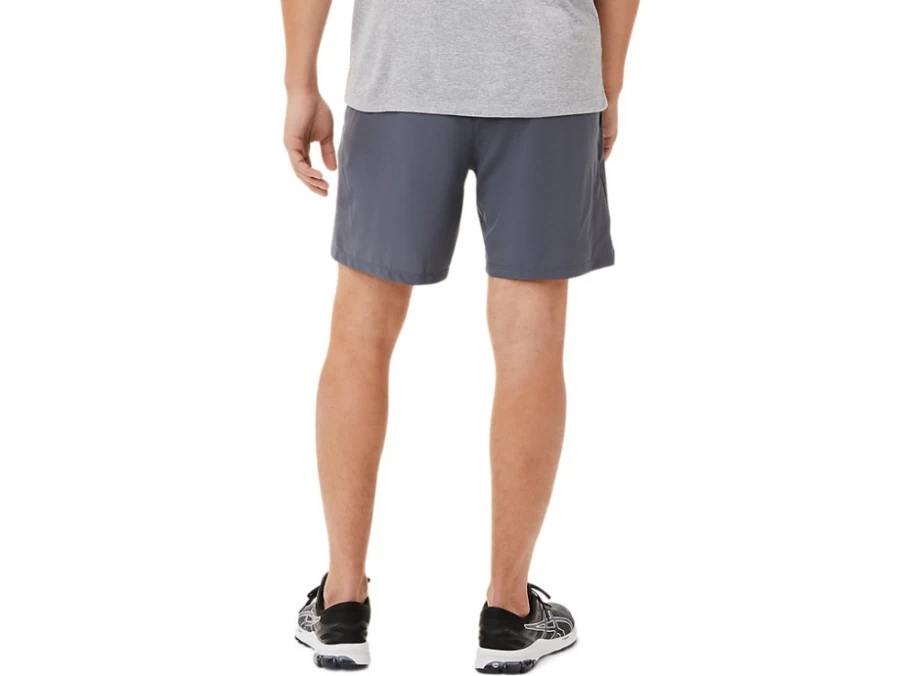 ASICS Men's 7-Inch 2-in-1 Short - Carrier Grey/Performance Black Running Athletic Shorts
