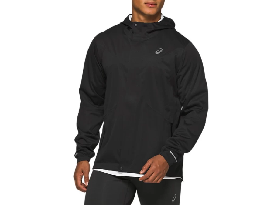 ASICS Men's Accelerate Jacket in Performance Black - Lightweight Running Jacket for Men