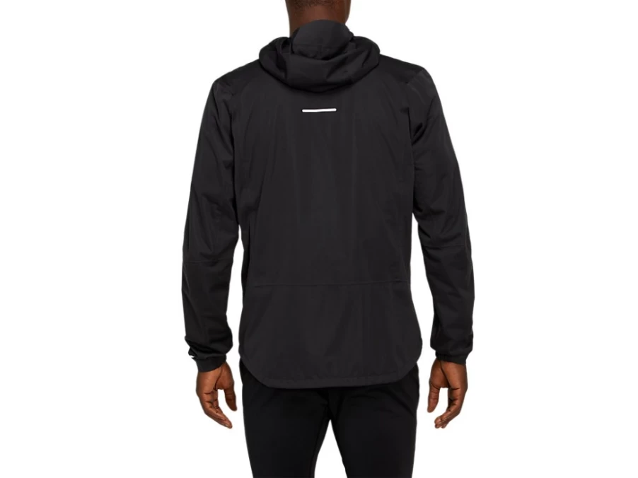 ASICS Men's Performance Black Accelerate Winter Jacket for Cold Weather