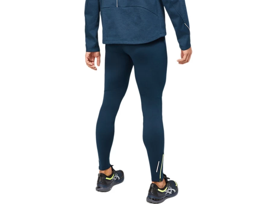 ASICS Men's Lite-Show Winter Tight in French Blue - Lightweight Cold Weather Running Tights