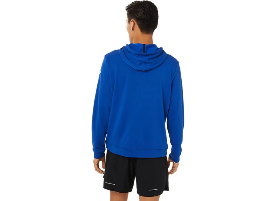 ASICS Men's Team Royal LAM Hoodie - Lightweight Athletic Pullover for Running & Training