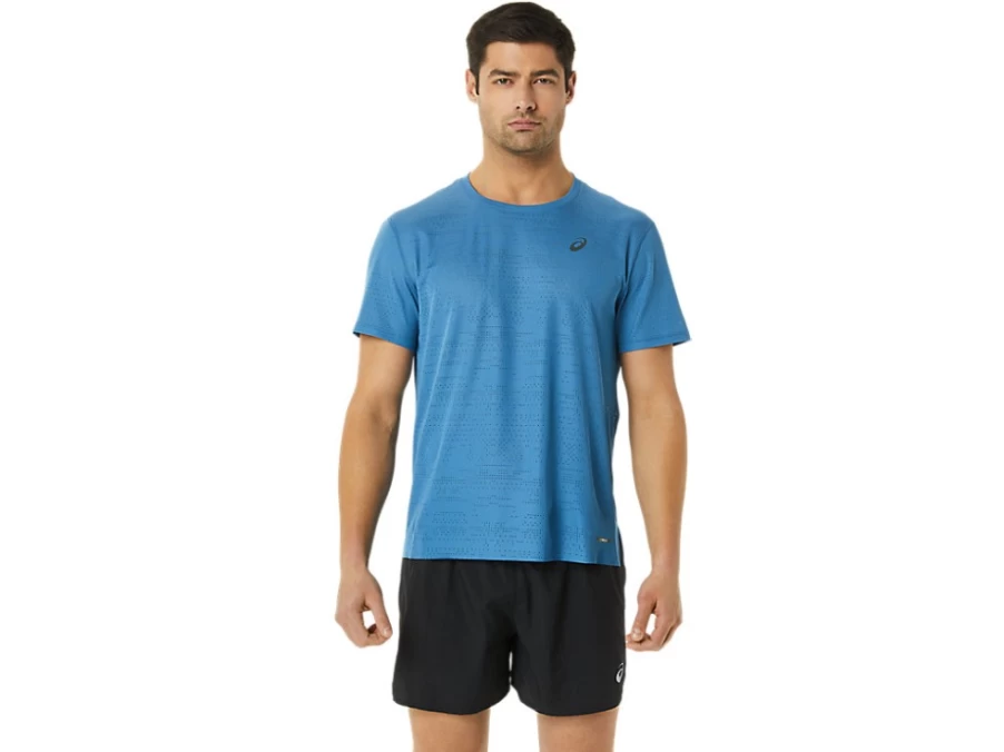 ASICS Men's Azure ACTIBREEZE Ventilated Short Sleeve Top