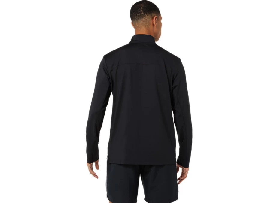 ASICS Men's Performance Black Ready-Set Half Zip Pullover