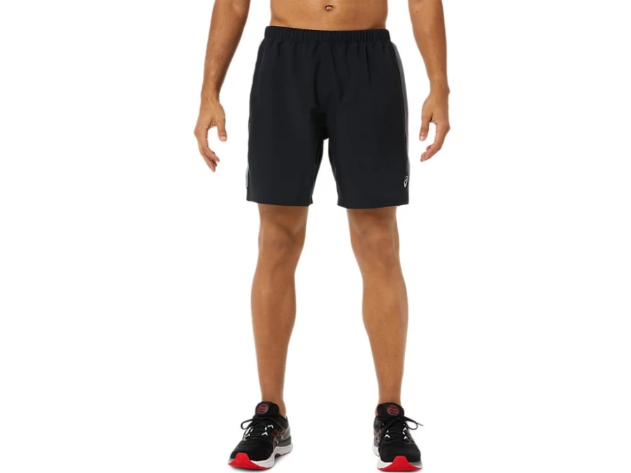 ASICS Men's Performance Black Ready-Set 7-Inch Running Shorts