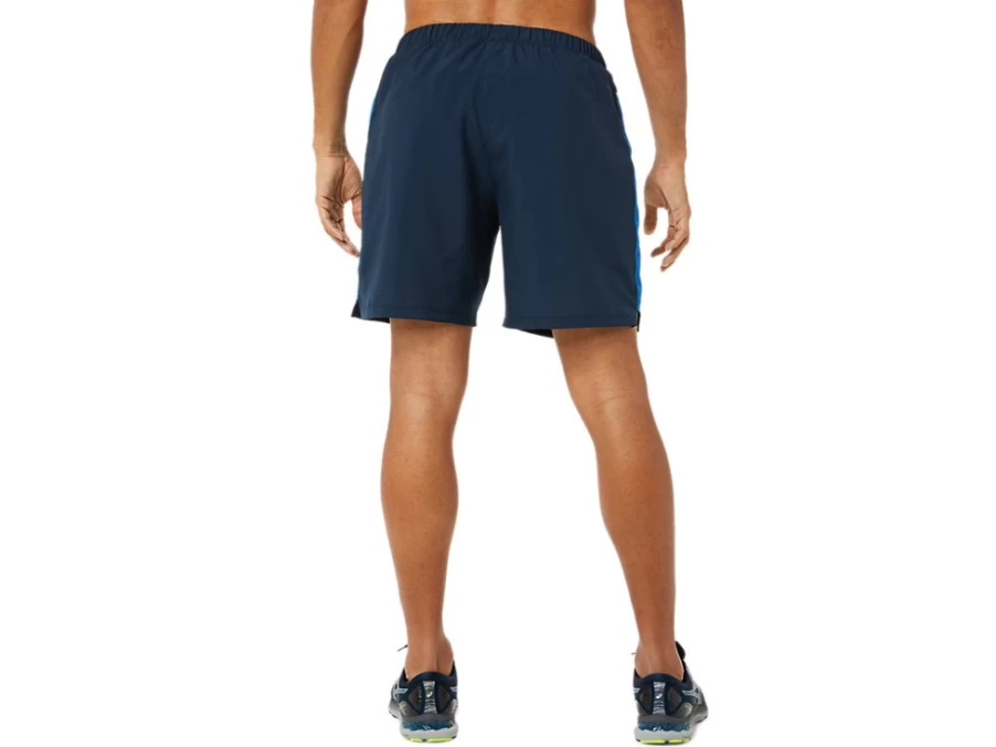 ASICS Men's French Blue/Lake Drive Ready-Set 7-Inch Running Shorts
