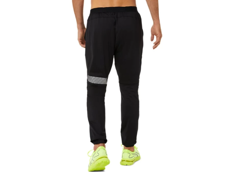 ASICS Men's Lite-Show Performance Black Running Pants