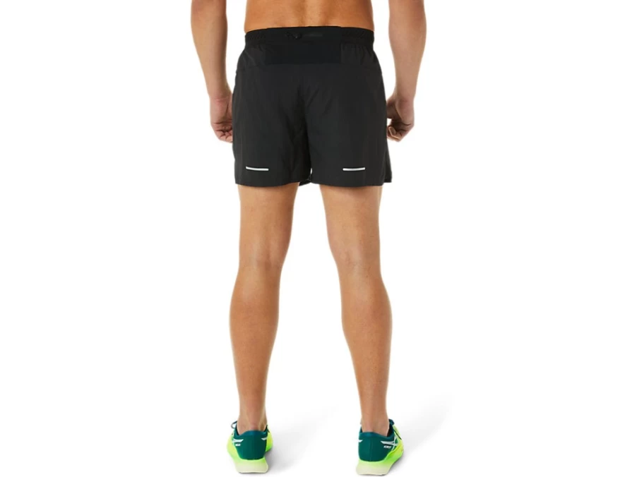 ASICS Men's Performance Black Ventilate 5-Inch Running Shorts