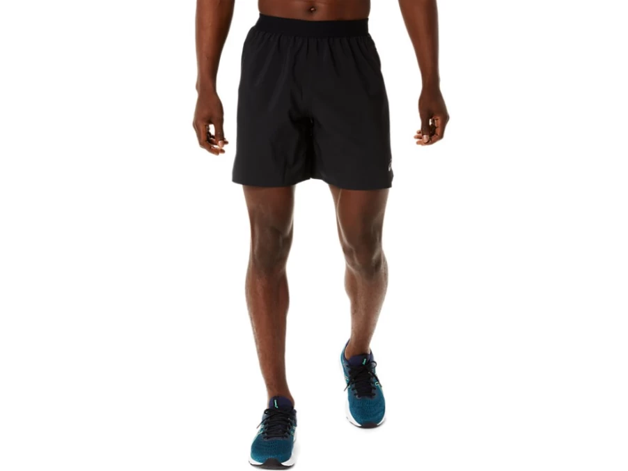 ASICS Men's Performance Black/Carrier Grey 7-Inch 2-in-1 Running Shorts Road 2-N-1