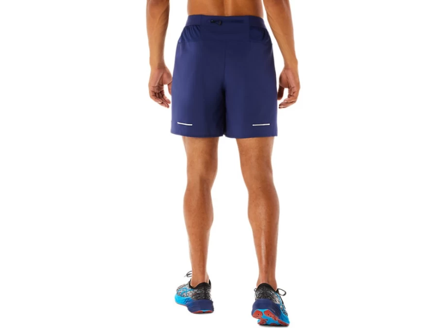 ASICS Men's Road 2-N-1 7-Inch Running Shorts in Indigo Blue - Quick-Dry Athletic Shorts