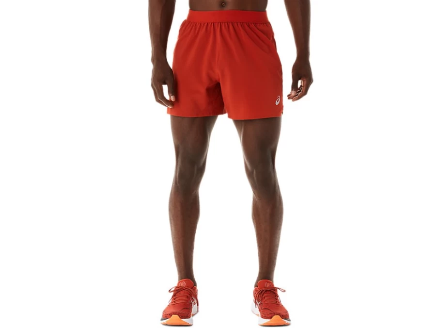 ASICS Men's Road 5-Inch Short - Spice Latte Running Shorts