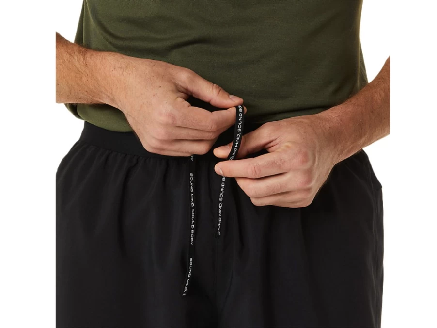 ASICS Men's Performance Black Road 2-N-1 5-Inch Running Shorts