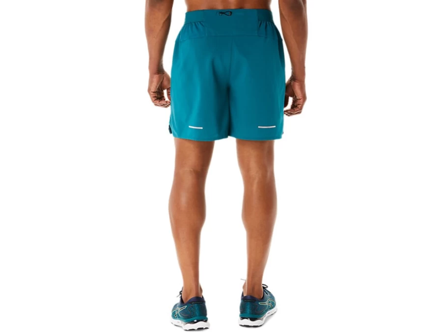 ASICS Men's Road 7-Inch Shorts in Velvet Pine - Lightweight Running Shorts