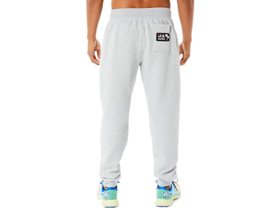 ASICS Men's Light Grey Heather Sunday Fleece Jogger Pants