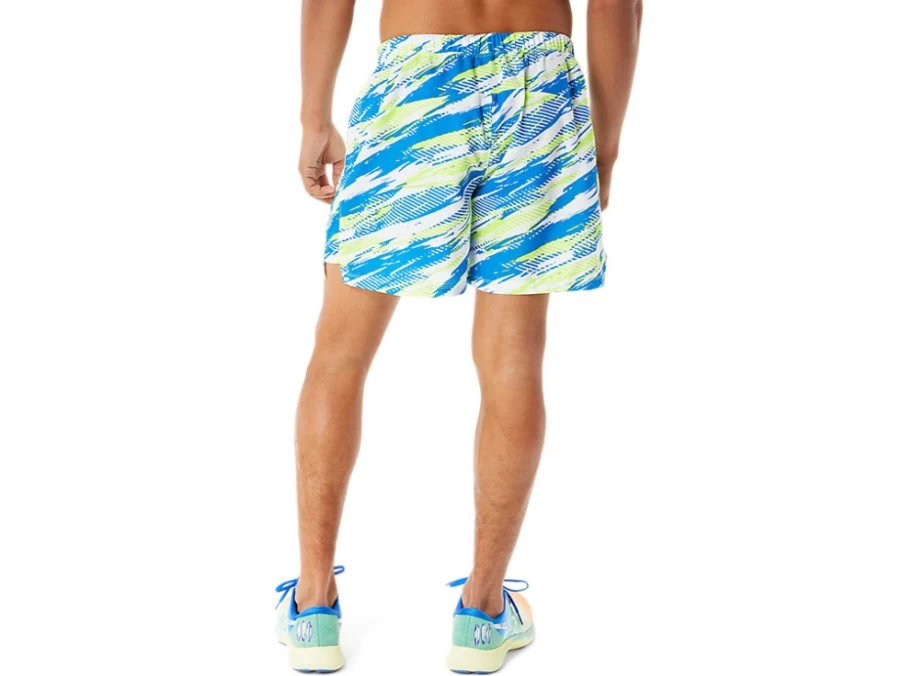 ASICS Men's Hazard Green Ready-Set 5-Inch Shorts