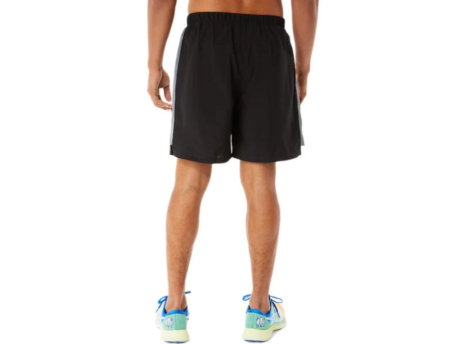 ASICS Men's Performance Black Ready-Set 7-Inch Running Shorts