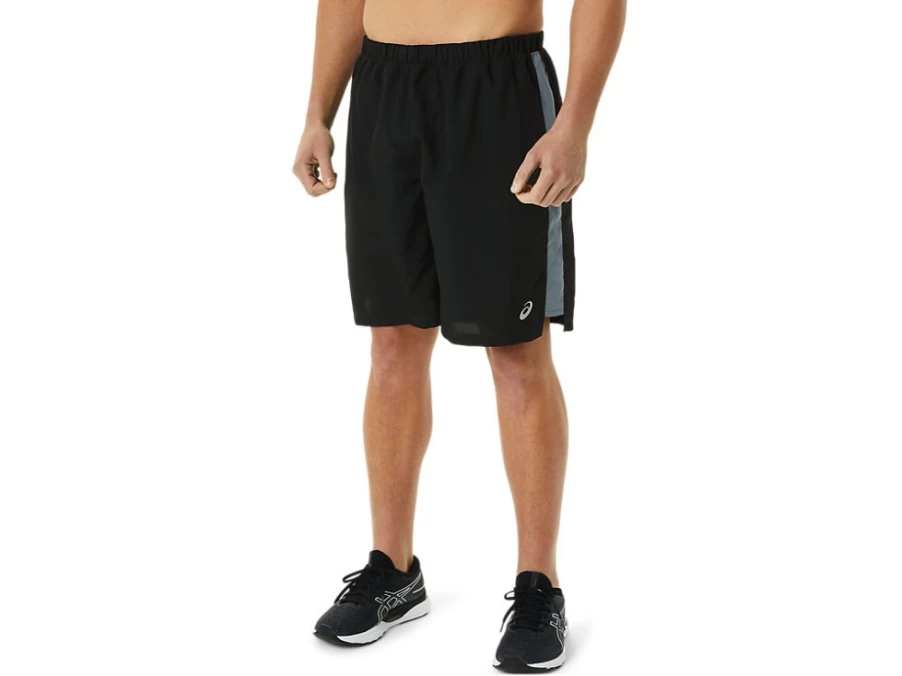 ASICS Men's Performance Black 9-Inch Ready-Set Running Shorts
