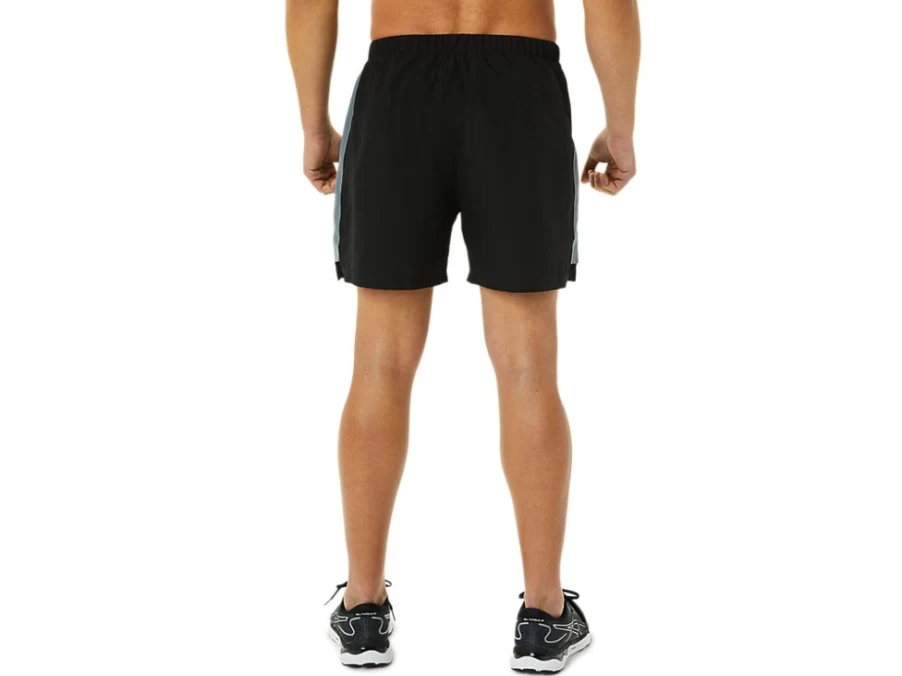 ASICS Men's Performance Black Ready Set 5-Inch Running Shorts