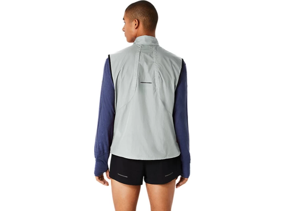 ASICS Men's METARUN Packable Running Vest in Light Sage – Lightweight & Breathable