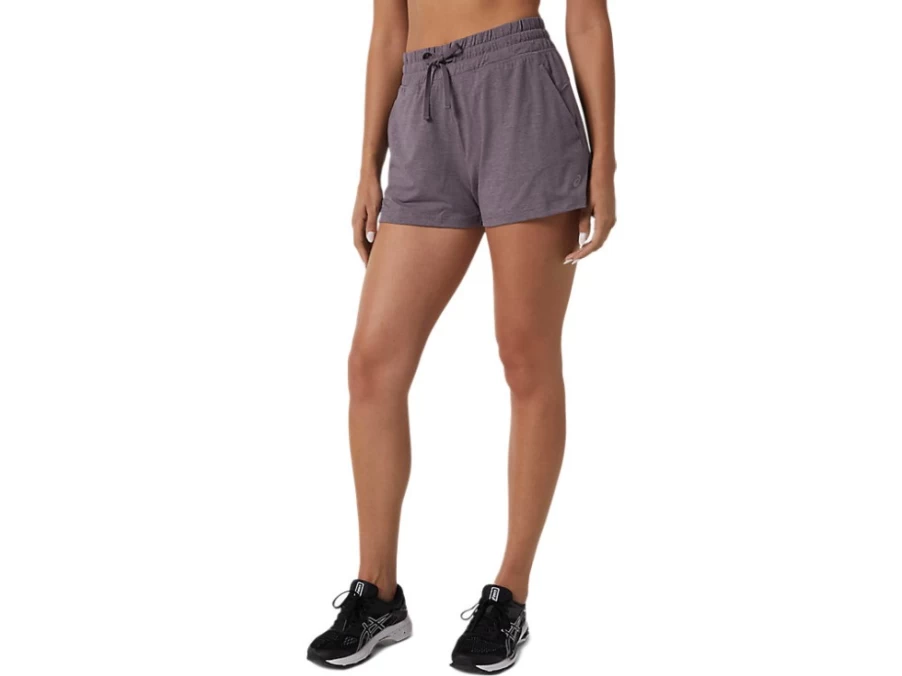 ASICS Women's 3.5" Everyday Short 2.0 in Lavender Grey - Lightweight Running Shorts