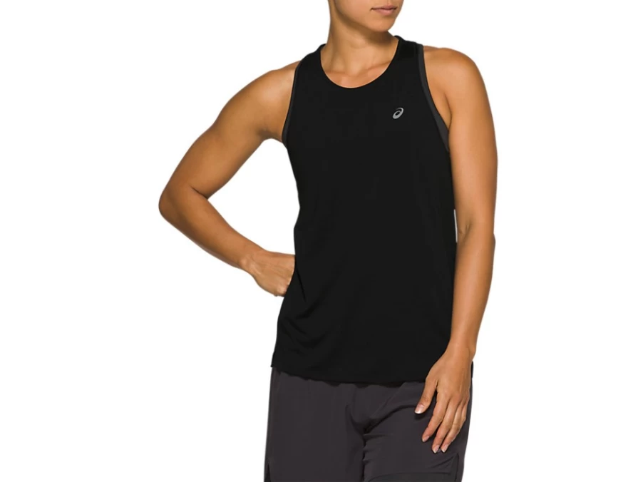 ASICS Women's Race Running Sleeveless Top - Performance Black