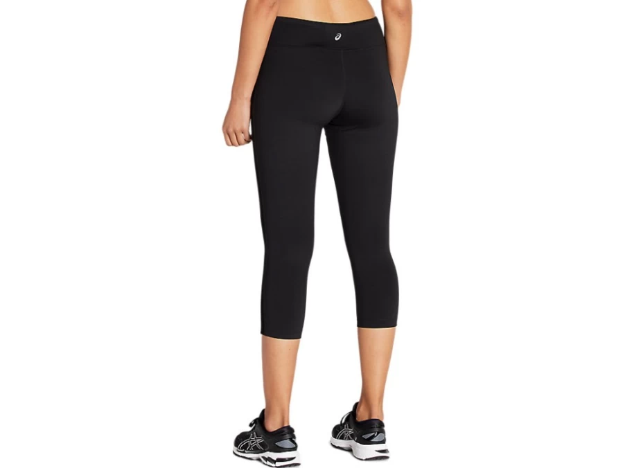ASICS Women's Kate Mesh Capri - Performance Black Athletic Leggings