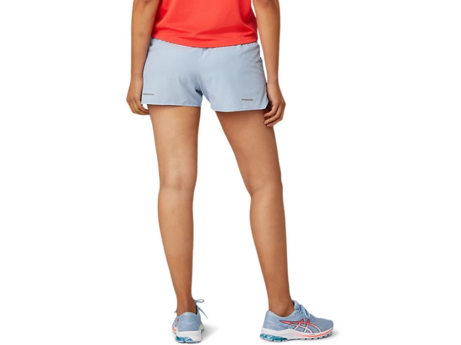 ASICS Women's Road Running Shorts 3.5" - Mist Color Lightweight Athletic Shorts