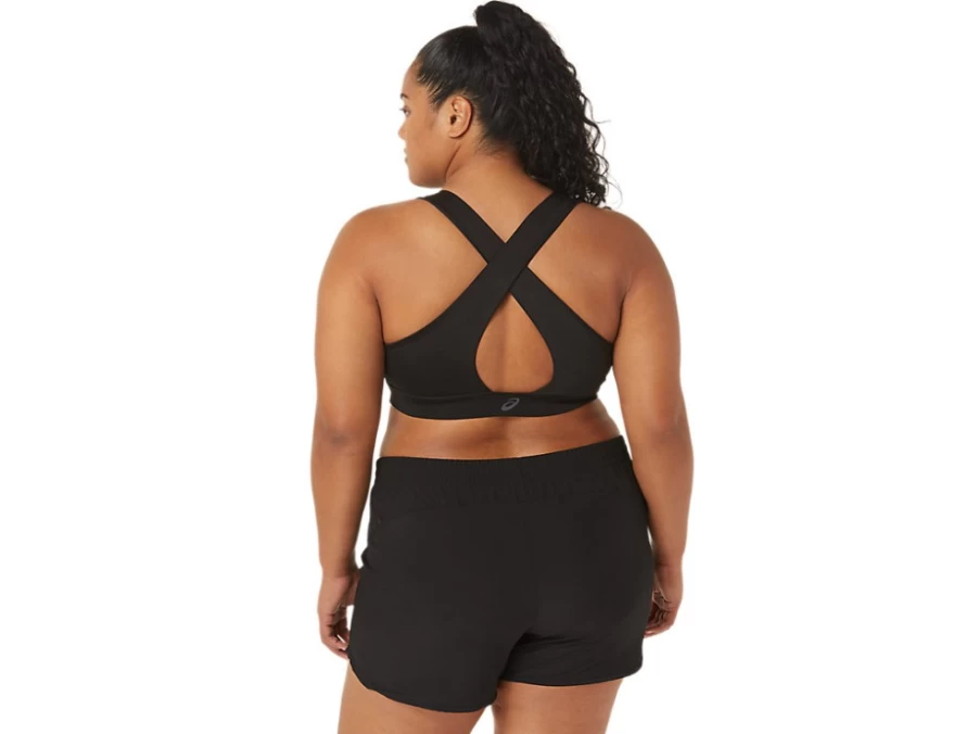 ASICS Women's PR LYTE BRA - Performance Black Sports Bra for Running & Training